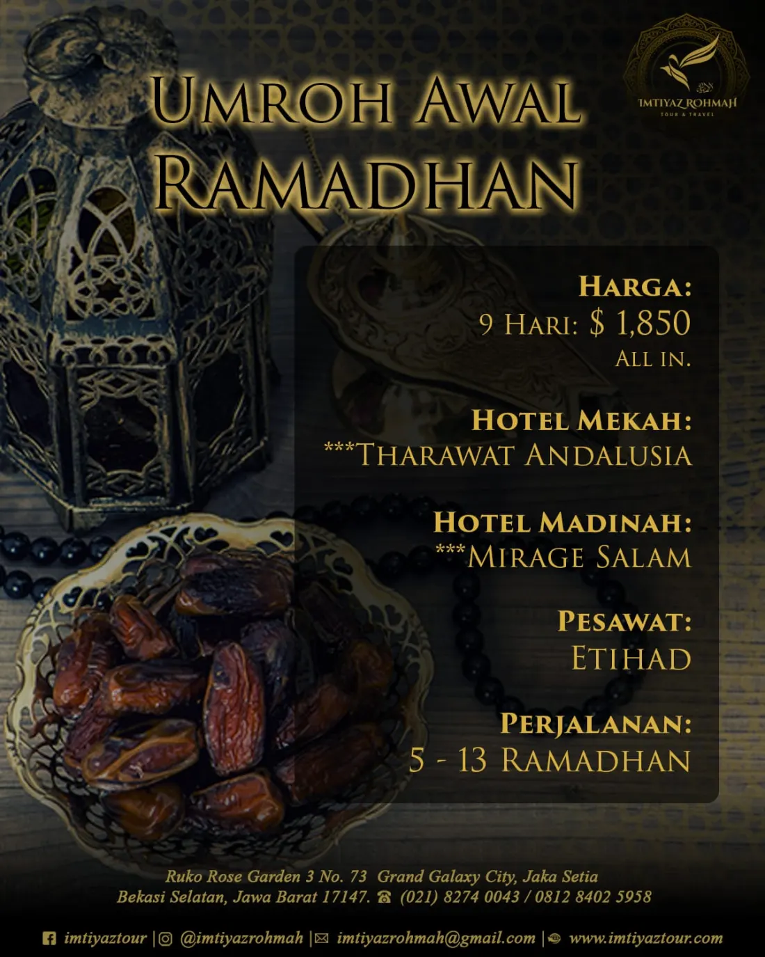 Umroh Awal Ramadhan